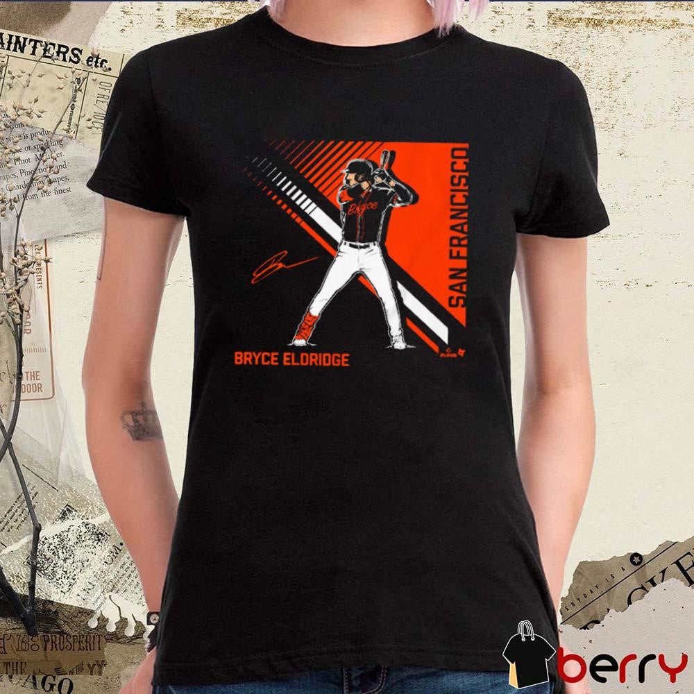 Bryce Eldridge Superstar Pose 2.0 San Francisco Giants MLB Baseball 2025 Signature Graphic t-shirt