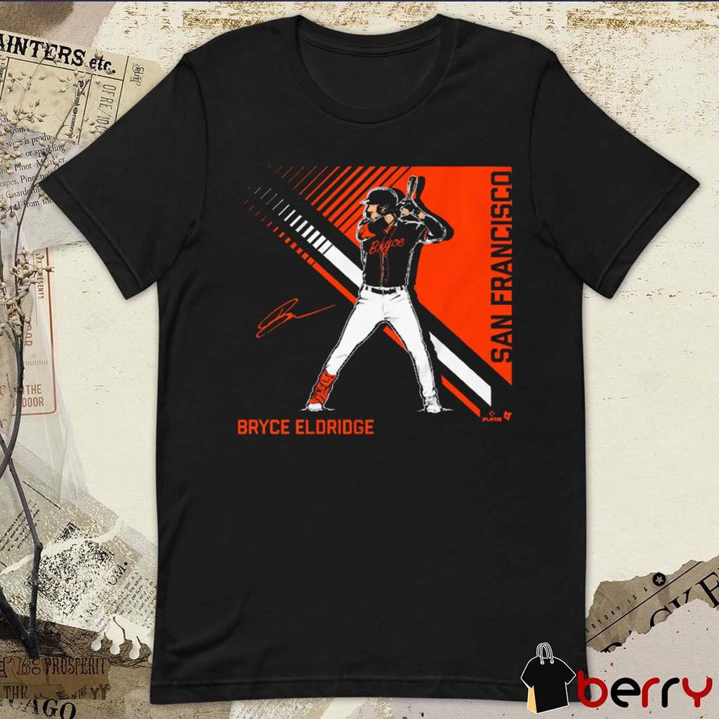 Bryce Eldridge Superstar Pose 2.0 San Francisco Giants MLB Baseball 2025 Signature Graphic t-shirt