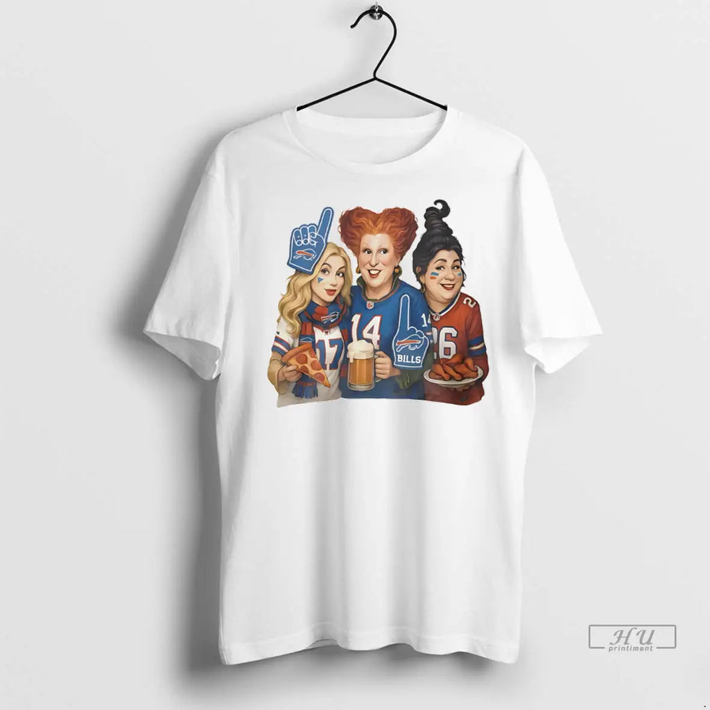 Official Buffaloween Hocus Pocus Sisters T Shirt
