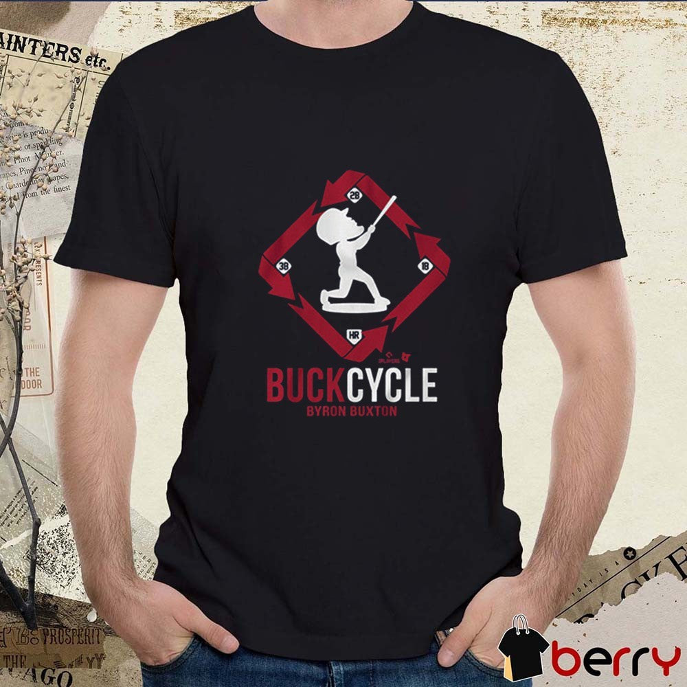 Byron Buxton BuckCycle Minnesota Twins MLB Baseball 2025 t-shirt