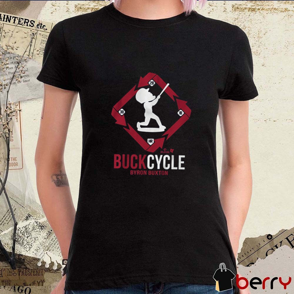 Byron Buxton BuckCycle Minnesota Twins MLB Baseball 2025 t-shirt
