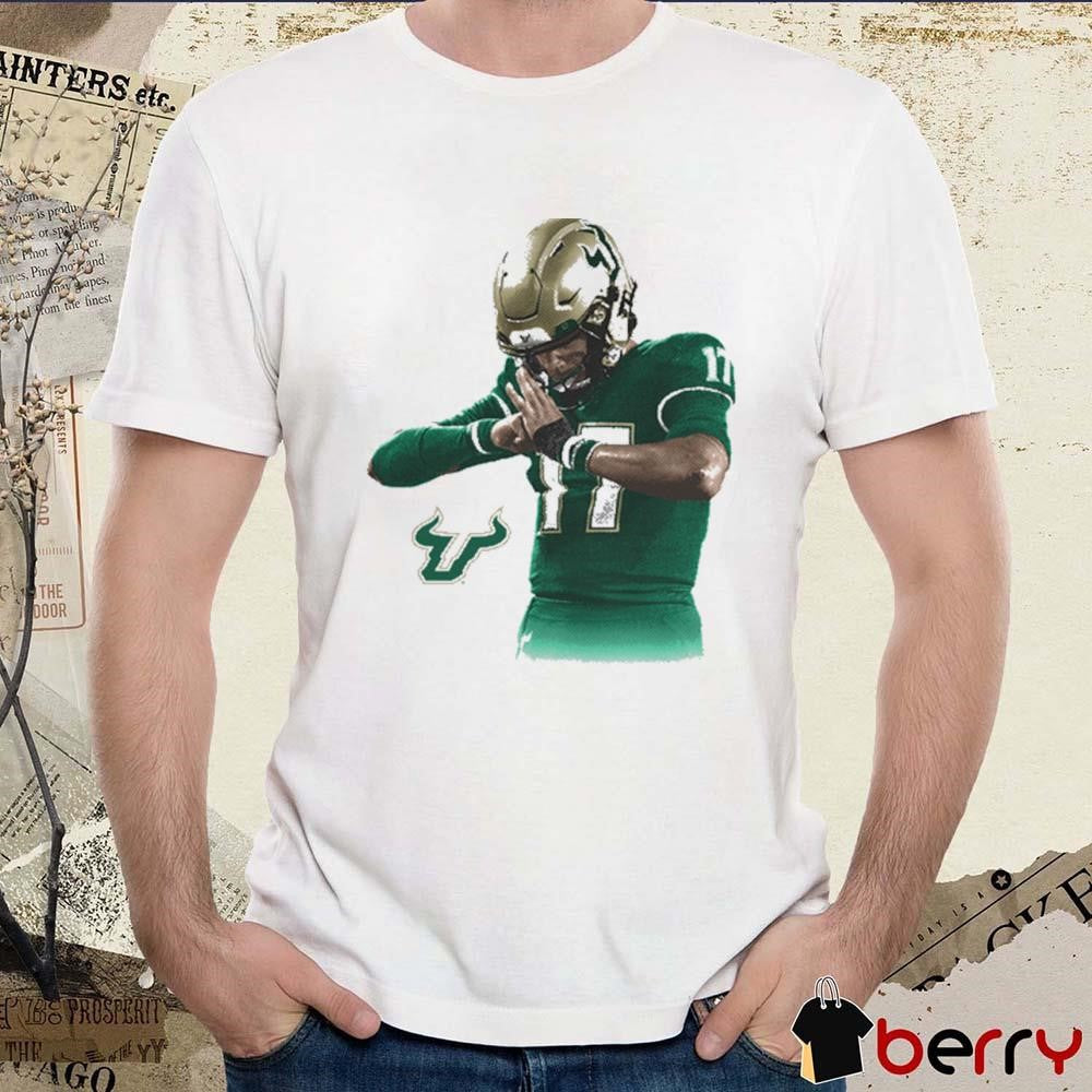 Byrum Brown South Florida Bulls Portrait t-shirt