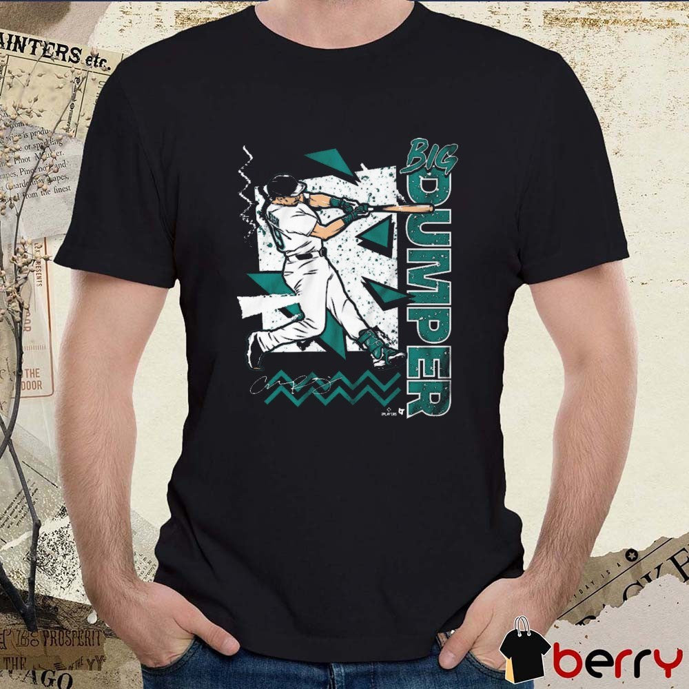 Cal Raleigh Big Dumper 90s Style Seattle Mariners MLB Signature t-shirt