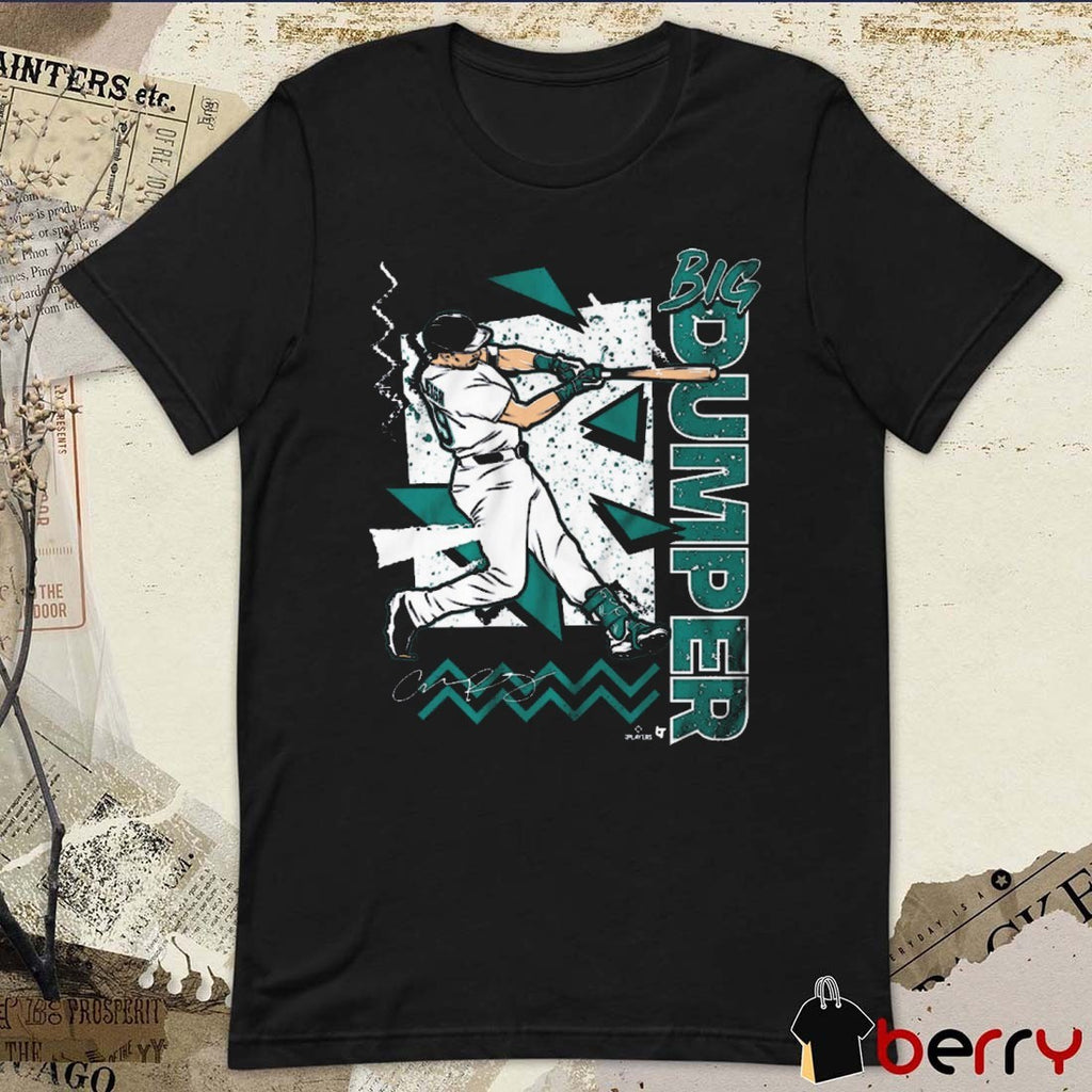 Cal Raleigh Big Dumper 90s Style Seattle Mariners MLB Signature t-shirt