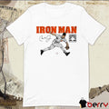 Cal Ripken Jr Iron Man Baltimore Orioles National Baseball Hall Of Fame Cartoon Signature t-shirt