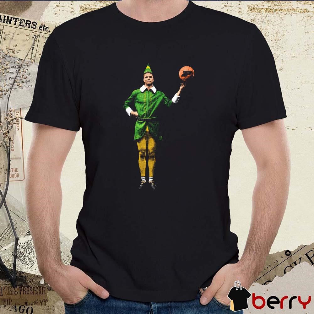 Caleb Furst Caleb the Elf Purdue Boilermakers Graphic t-shirt