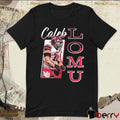 Caleb Lomu Utah Utes Cartoon Graphic t-shirt