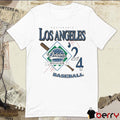 California Los Angeles In The Fall October Postseason Bound Baseball ’24 t-shirt
