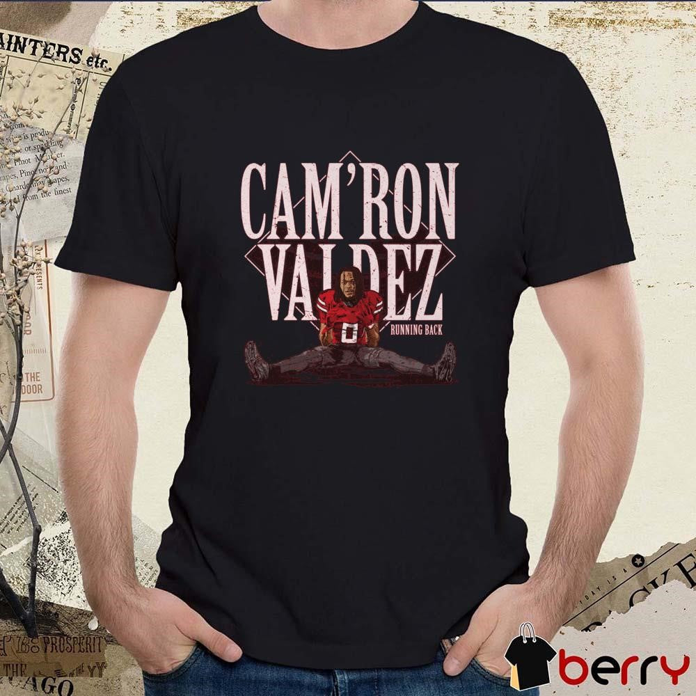 Cam’Ron Valdez Texas Tech Red Raiders Running Back College Player Name t-shirt