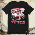 Cameron Whitfield Louisiana Ragin’ Cajuns 90s Retro t-shirt