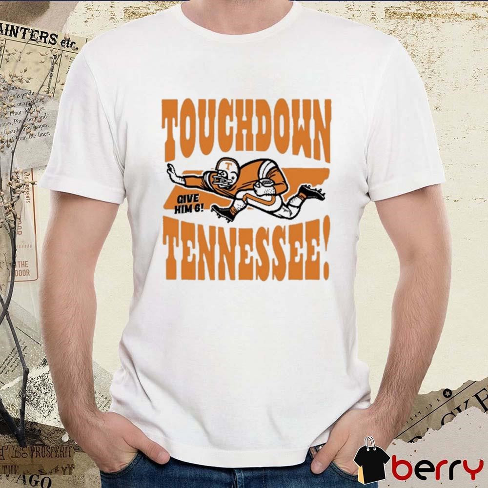 Candace Parker Wearing Touchdown Tennessee Give Him 6 t-shirt
