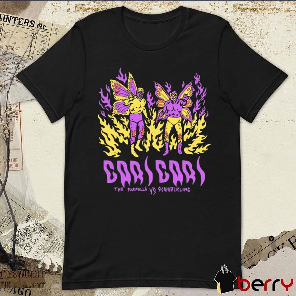 Caricari Ragazzi Farfalla Vs Schmetterling 2024 t-shirt