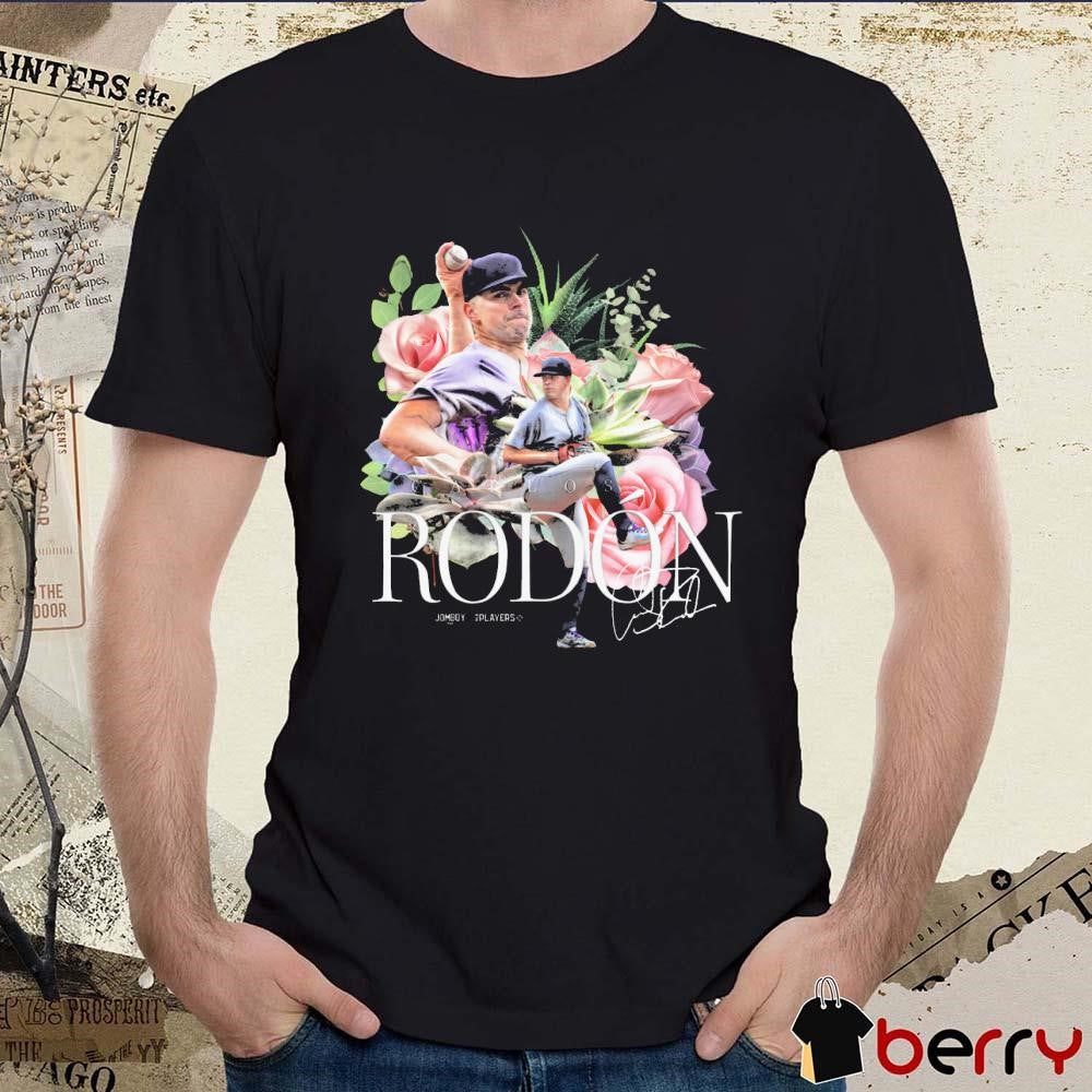 Carlos Rodón New York Yankees MLB Signature t-shirt