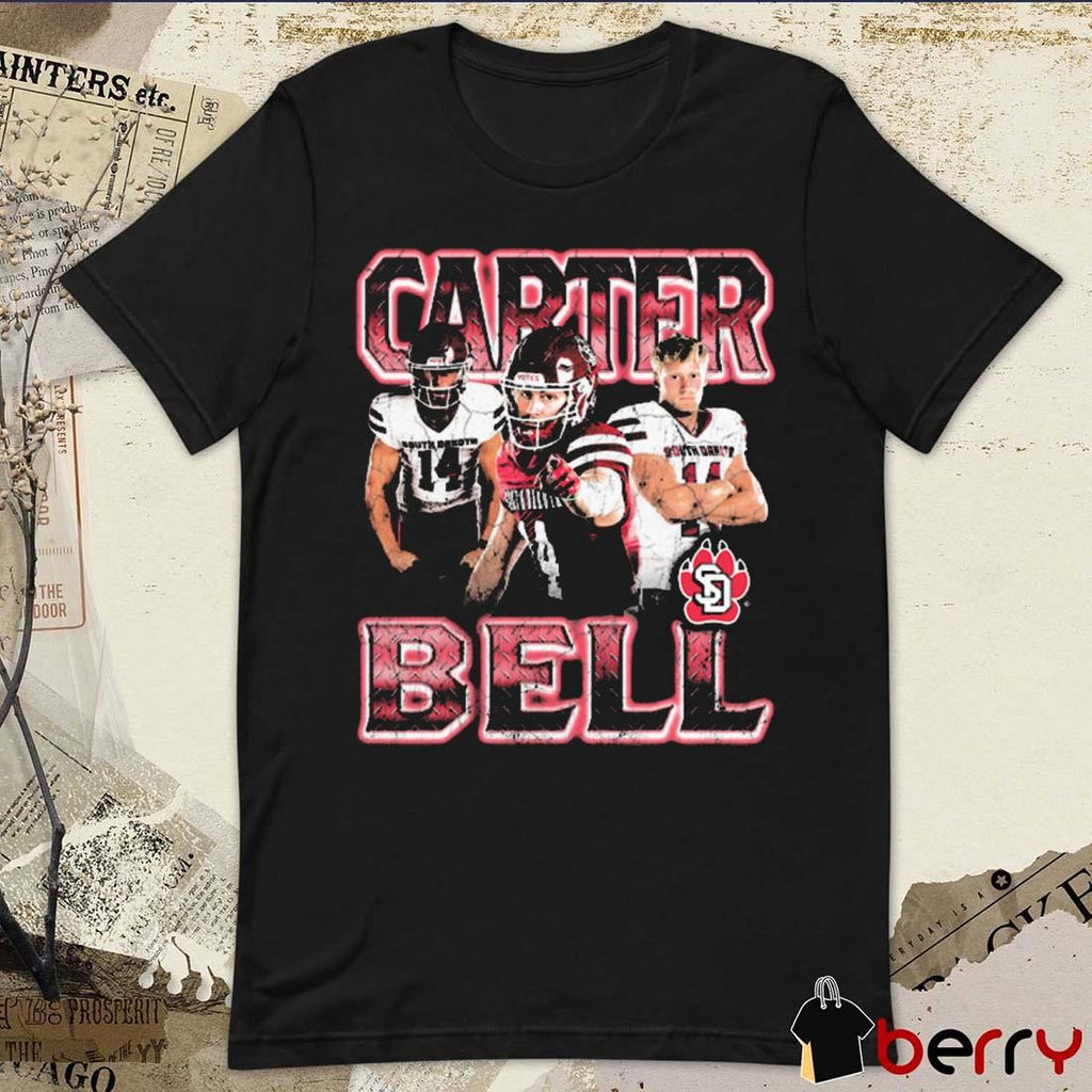 Carter Bell South Dakota Coyotes 90s Graphic t-shirt