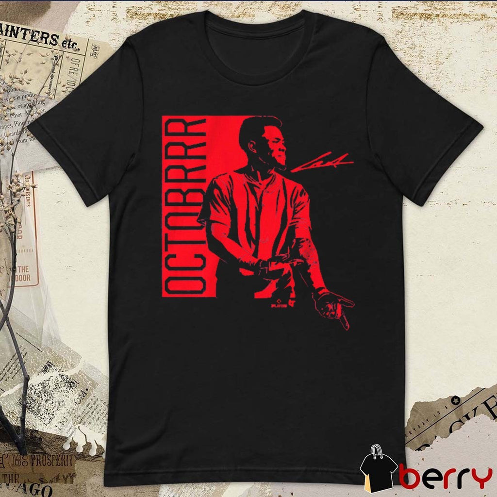 Ceddanne Rafaela Octobrrr Boston Red Sox MLB Signature Painting t-shirt