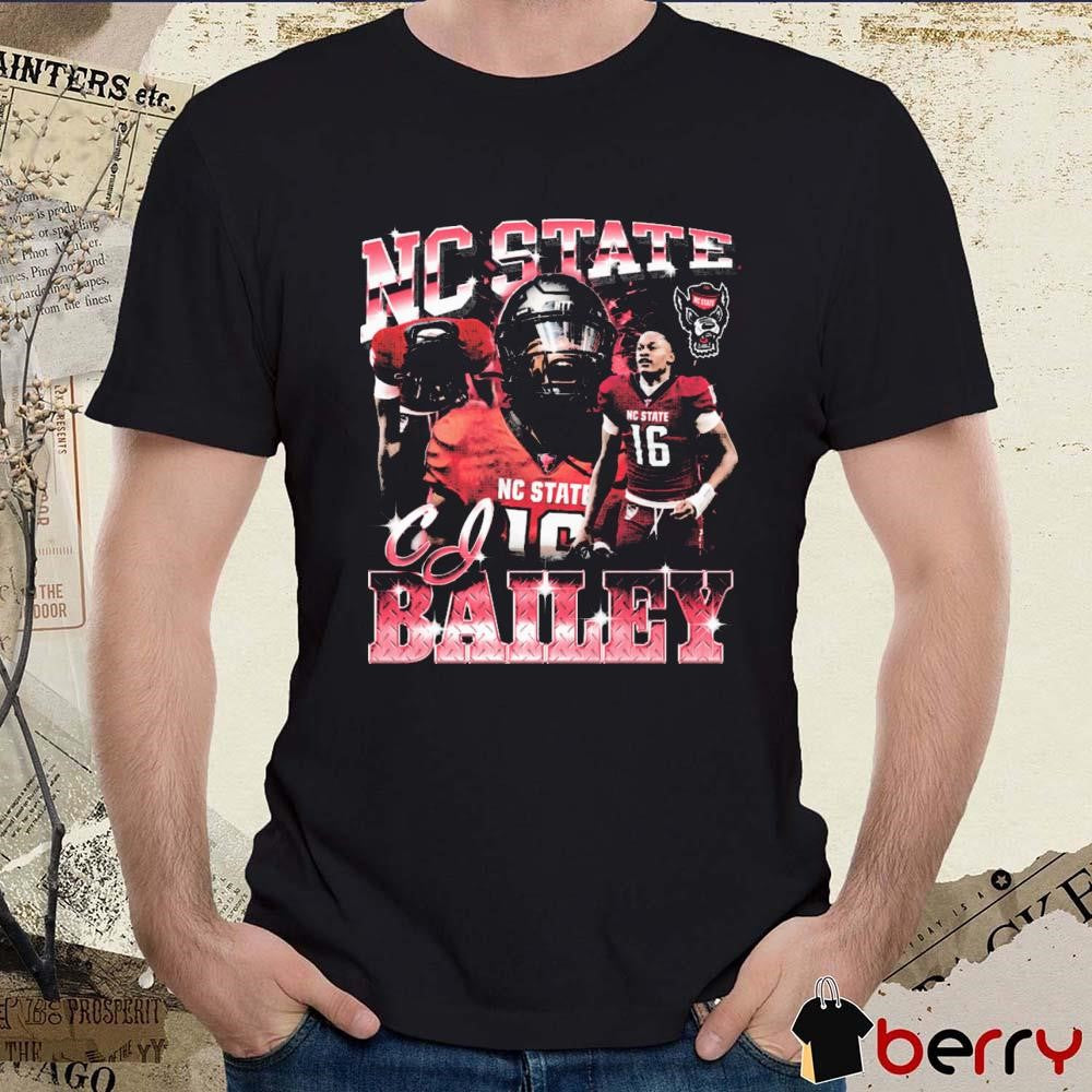 Cedrick Bailey NC State Wolfpack 90s Graphic t-shirt