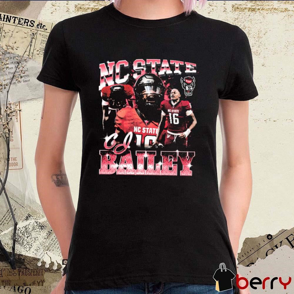 Cedrick Bailey NC State Wolfpack 90s Graphic t-shirt