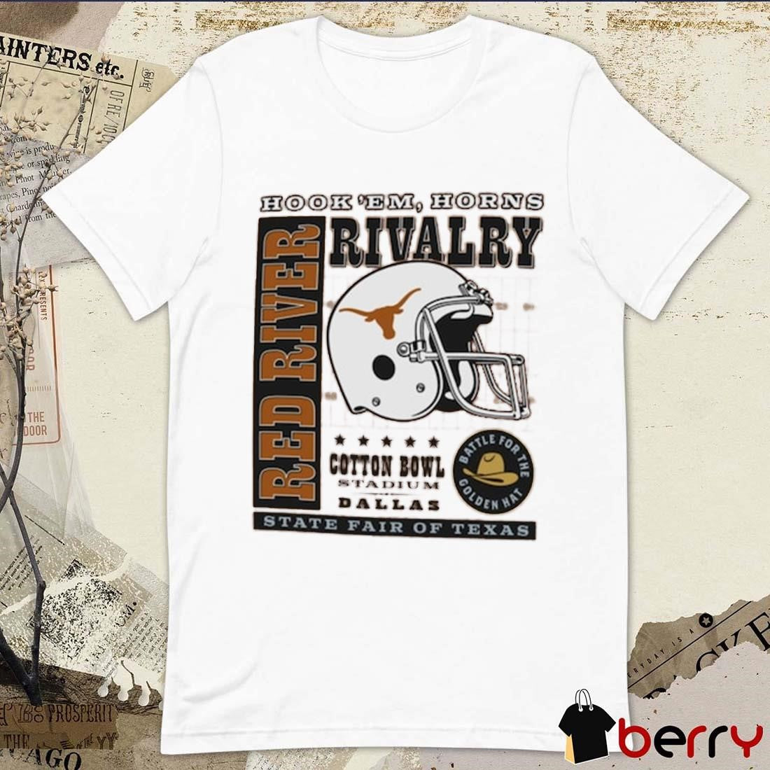 Champion Texas Orange Texas Longhorns Red River Rivalry Slogan Hook ‘Em Horns t-shirt
