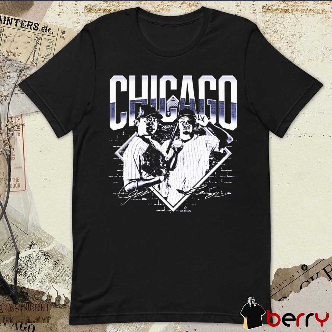 Chicago Cubs Japanese Stars of the Game Shota and Seiya Baseball MLBPA Signatures Graphic t-shirt