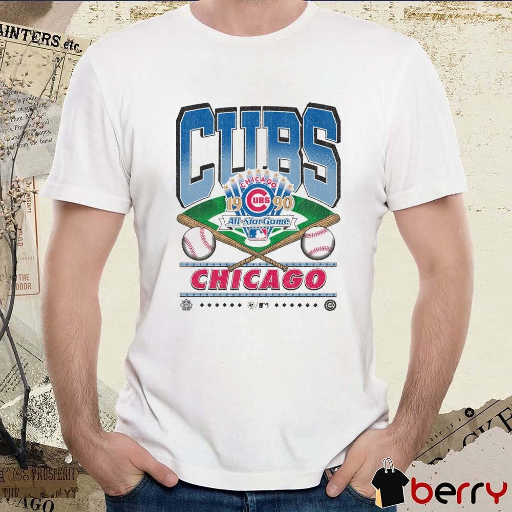 Chicago Cubs MLB Straight Shot 1990 All Star Game Vintage t-shirt