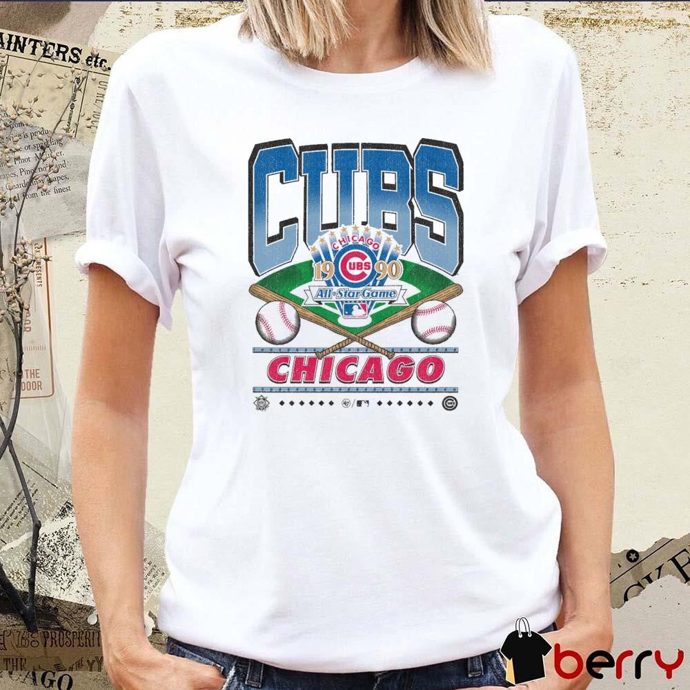 Chicago Cubs MLB Straight Shot 1990 All Star Game Vintage t-shirt
