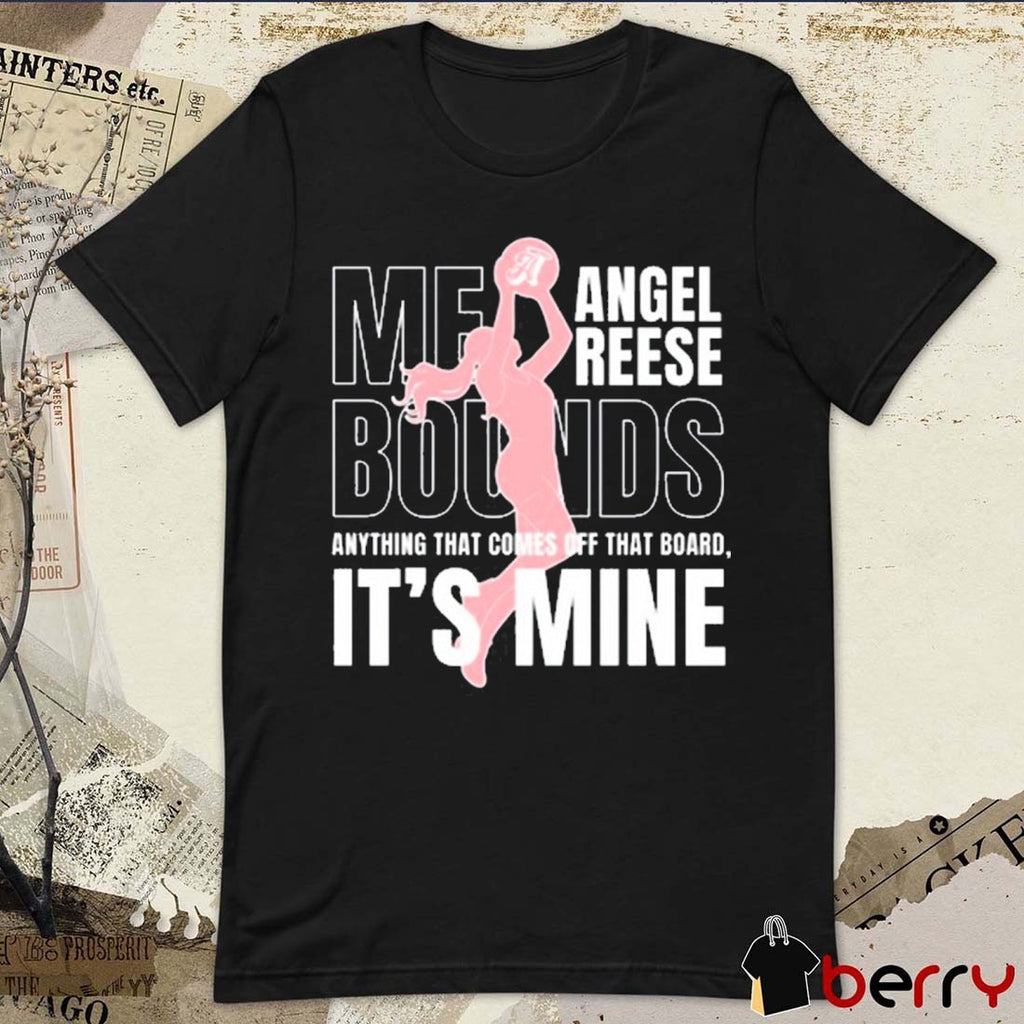 Chicago Sky Angel Reese Mebounds Silhouette Anything That Comes Off That Board It’s Mine t-shirt