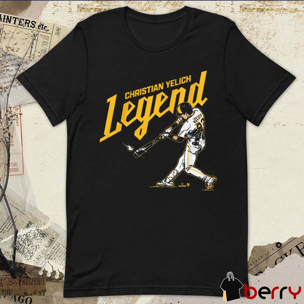 Christian Yelich Legend Milwaukee Brewers MLB Graphic t-shirt