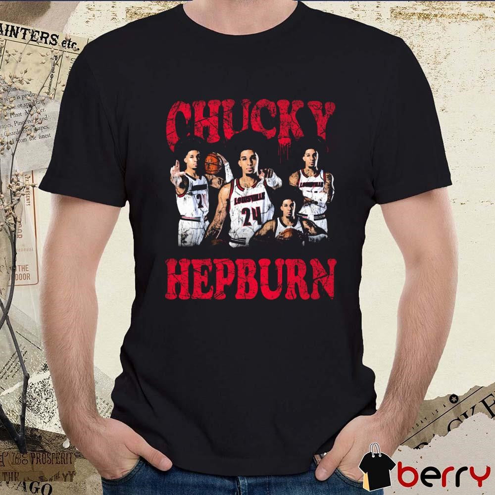 Chucky Hepburn Louisville Cardinals 90s Graphic t-shirt