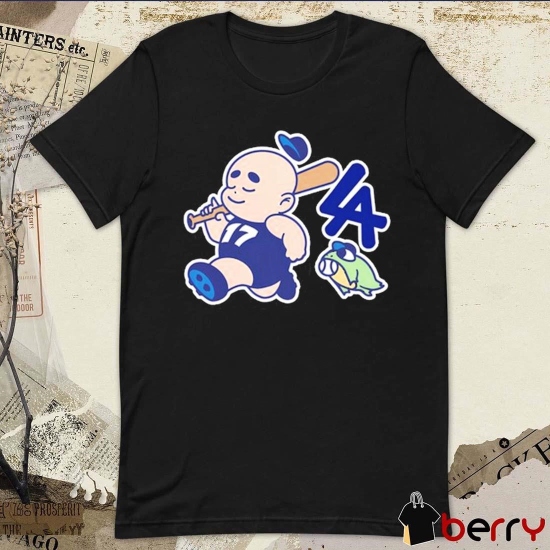 Chunky LA Baseball Baby 10oz Fleece t-shirt