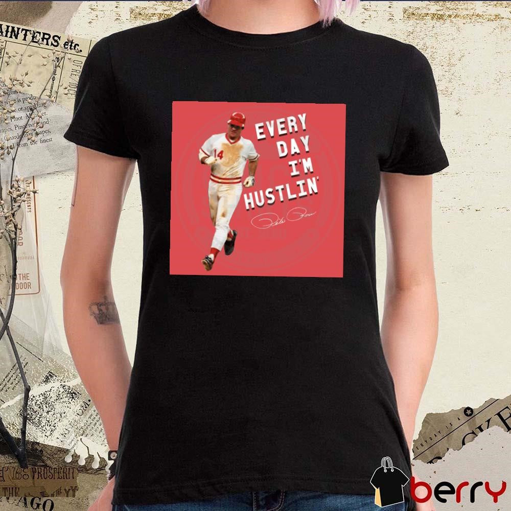 Cincinnati Reds MLB Everyday I’m Hustlin’ signature t-shirt
