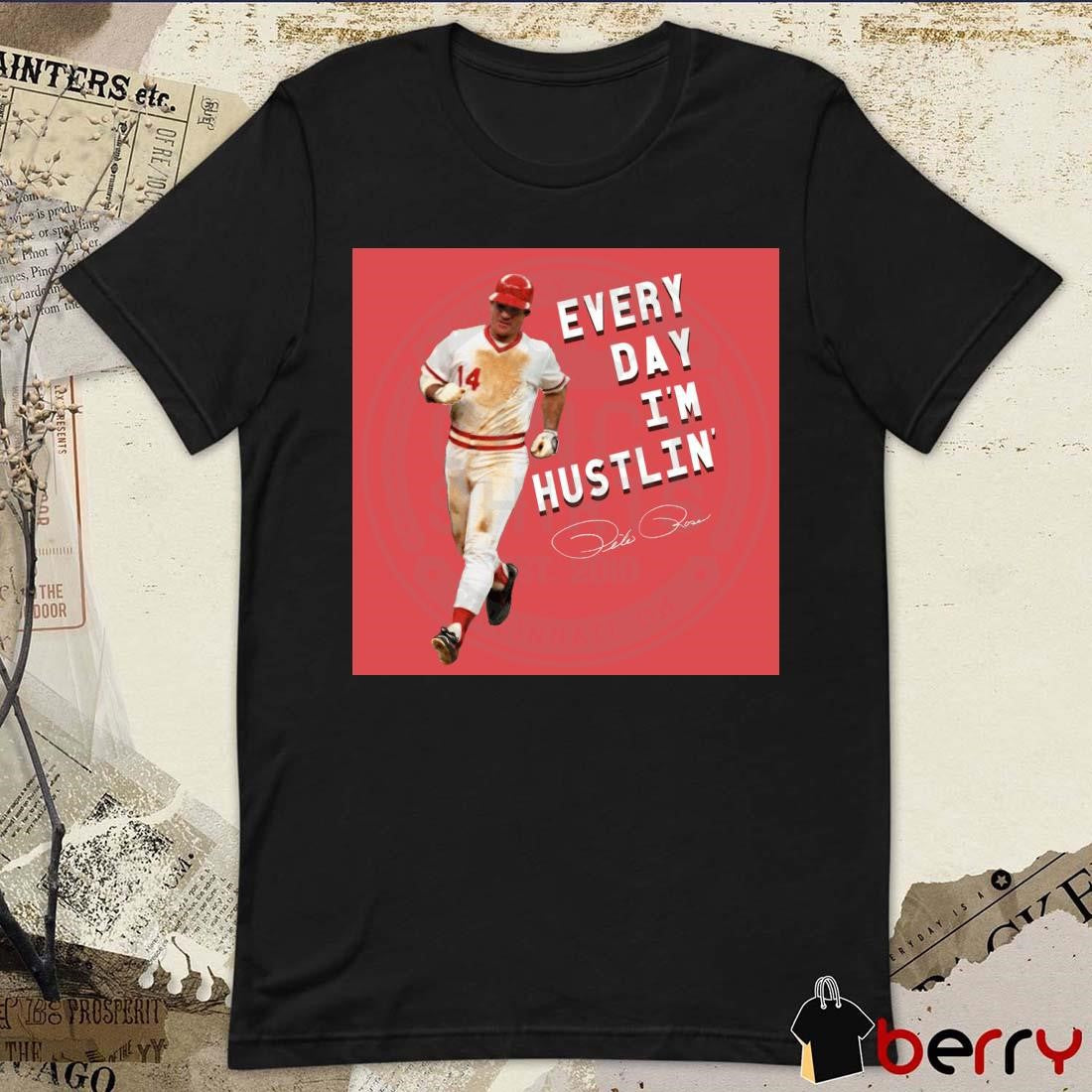 Cincinnati Reds MLB Everyday I’m Hustlin’ signature t-shirt