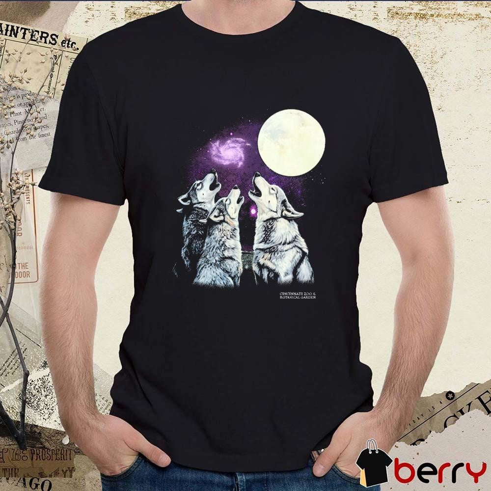 Cincy 3 Howling Wolf Moon Graphic t-shirt