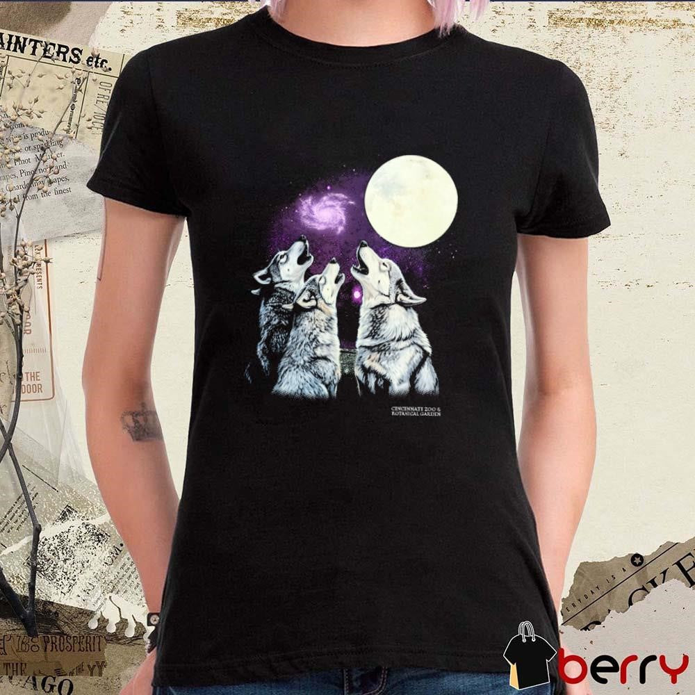 Cincy 3 Howling Wolf Moon Graphic t-shirt