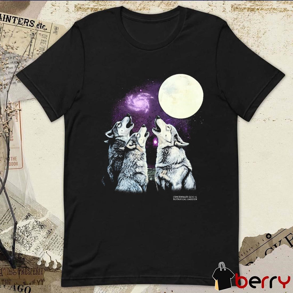 Cincy 3 Howling Wolf Moon Graphic t-shirt