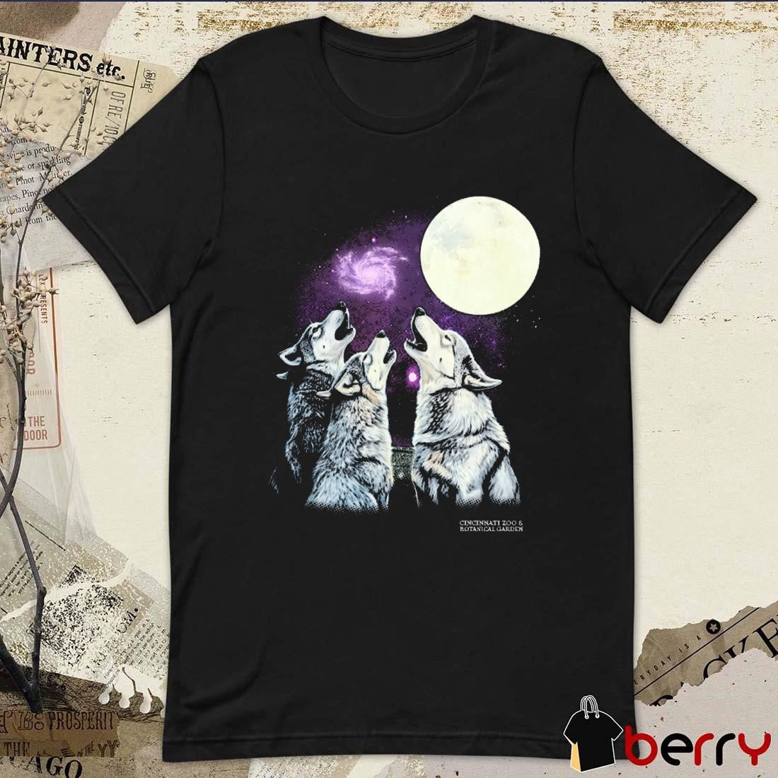 Cincy 3 Howling Wolf Moon Graphic t-shirt