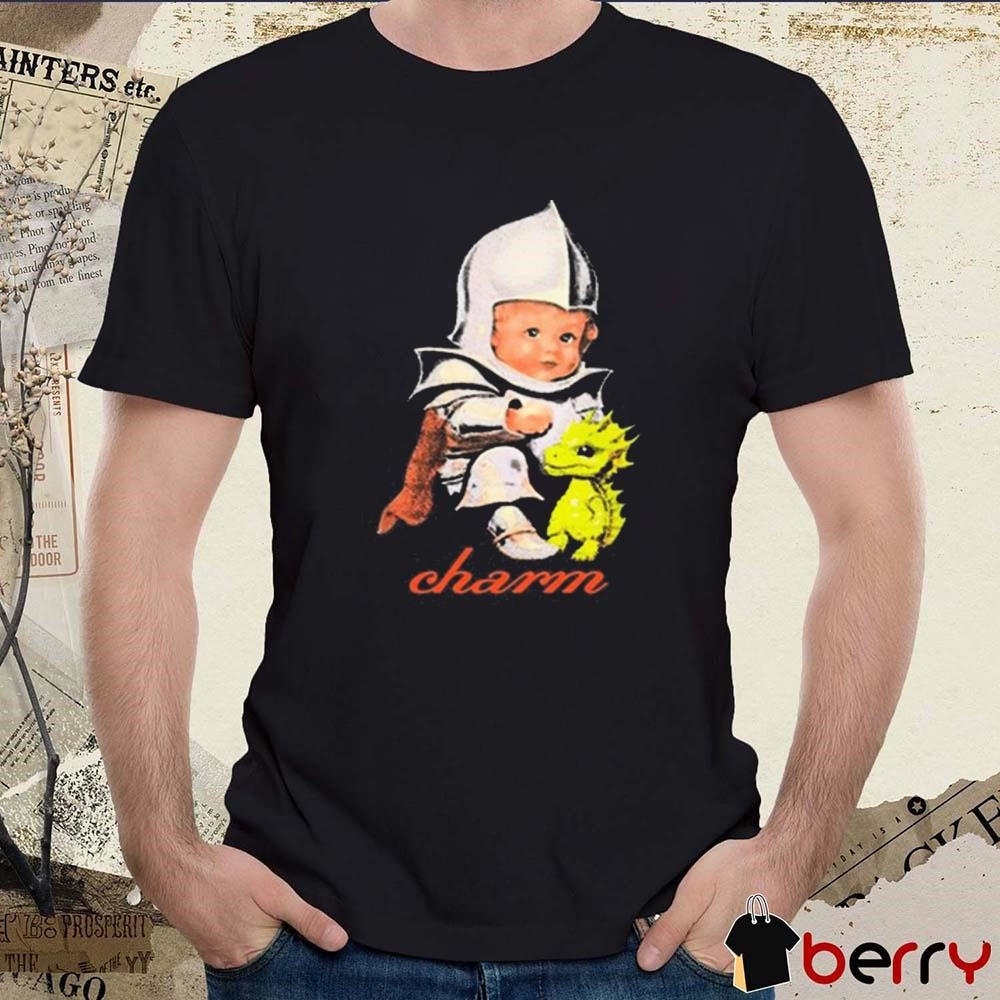 Claire Cottrill Hq Charm Dragon Knight Baby t-shirt