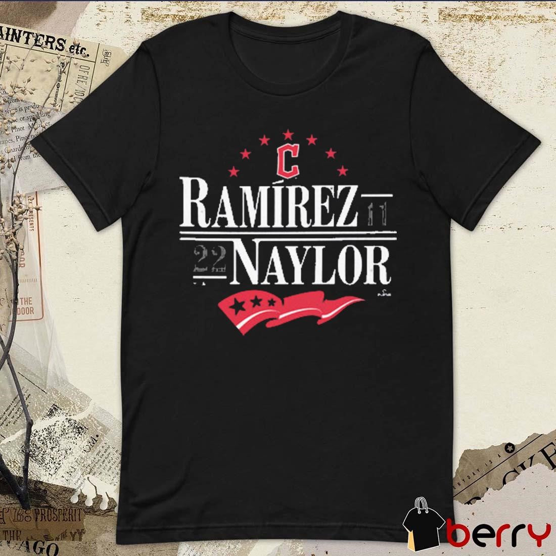 Cleveland Guardians MLB Mult Player 11 Ramírez Naylor 22 t-shirt