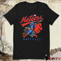Cleveland Guardians Meteors Baseball Up Up And Away Back Superman Graphic t-shirt