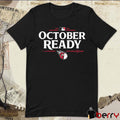 Cleveland Guardians October Ready 2024 MLB Postseason Locker Room t-shirt