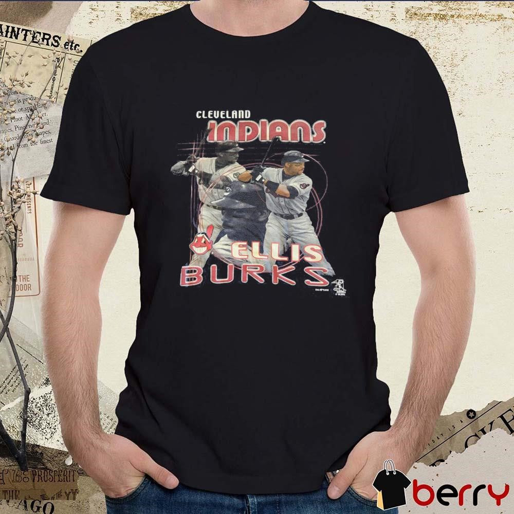 Cleveland Indians Ellis Burks GuardsBall Graphic t-shirt