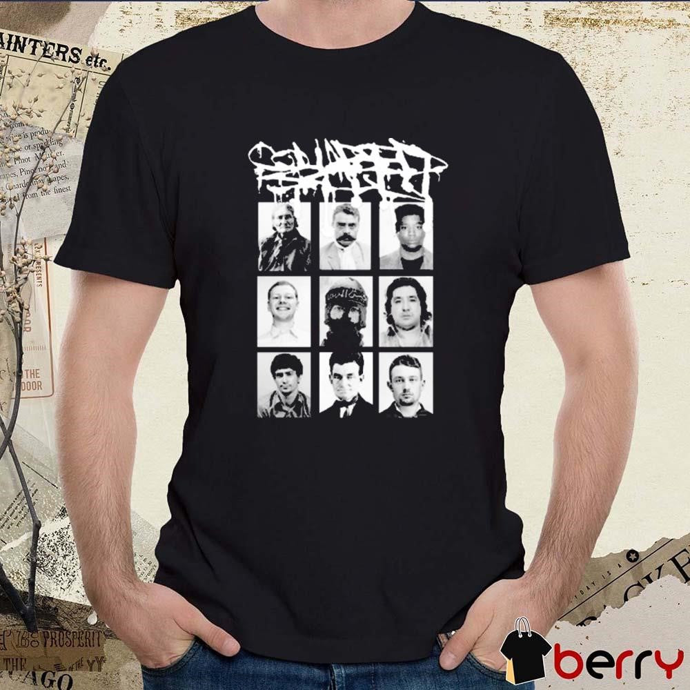Closed Casket Activities Collapsed Skull Mugshot t-shirt