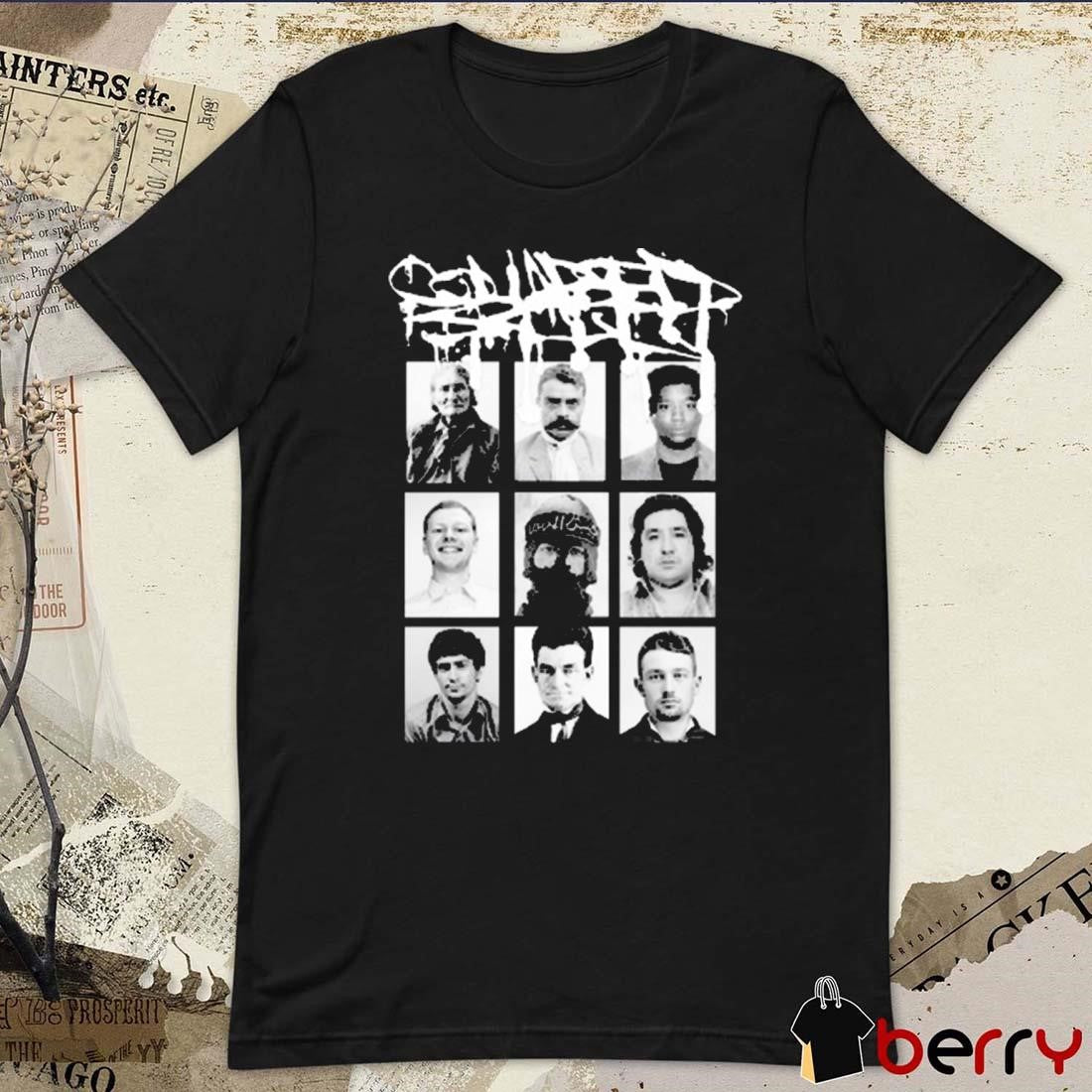 Closed Casket Activities Collapsed Skull Mugshot t-shirt