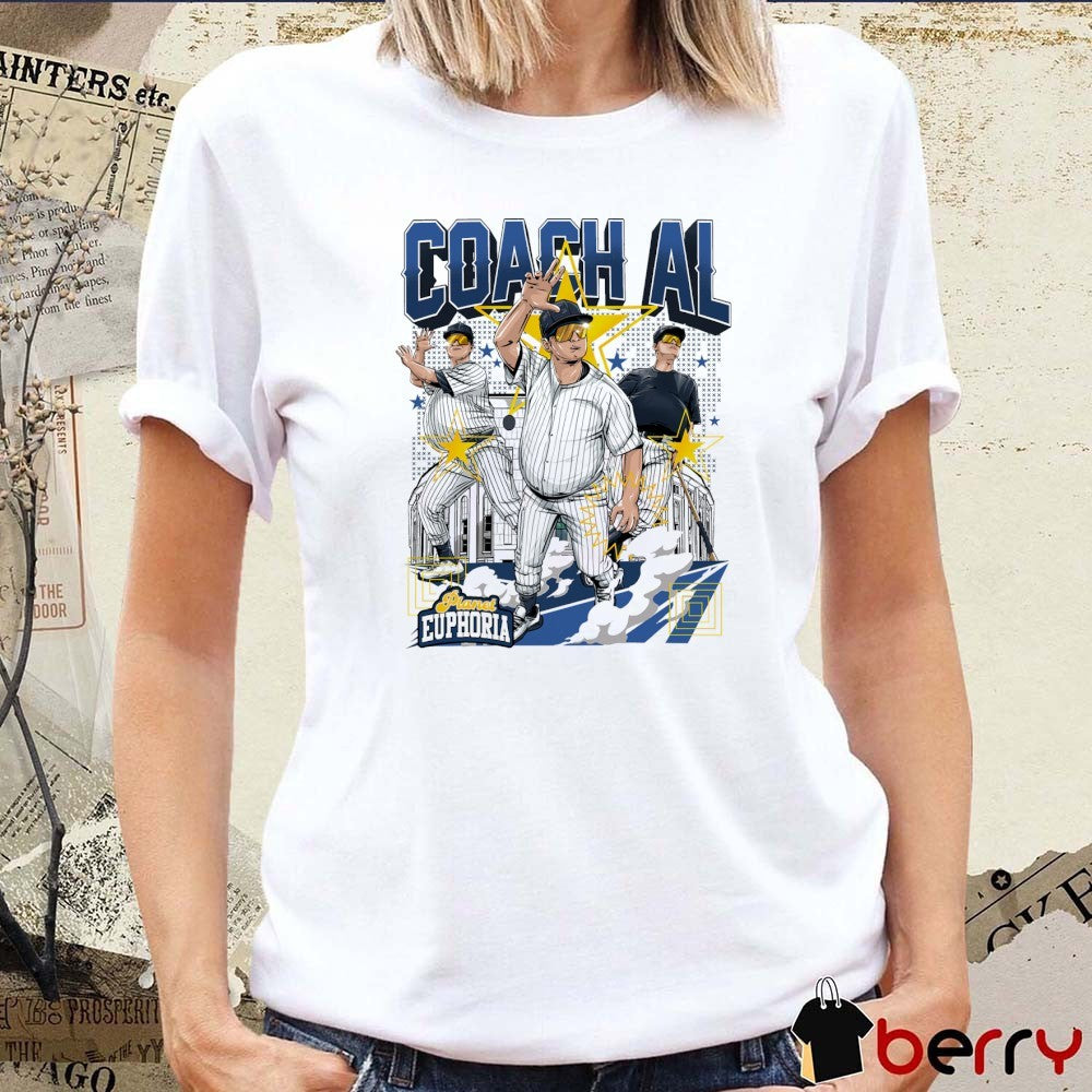 Coach Al New York Yankees MLB Planet Euphoria Artwork t-shirt