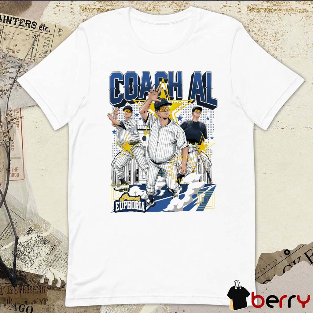 Coach Al New York Yankees MLB Planet Euphoria Artwork t-shirt