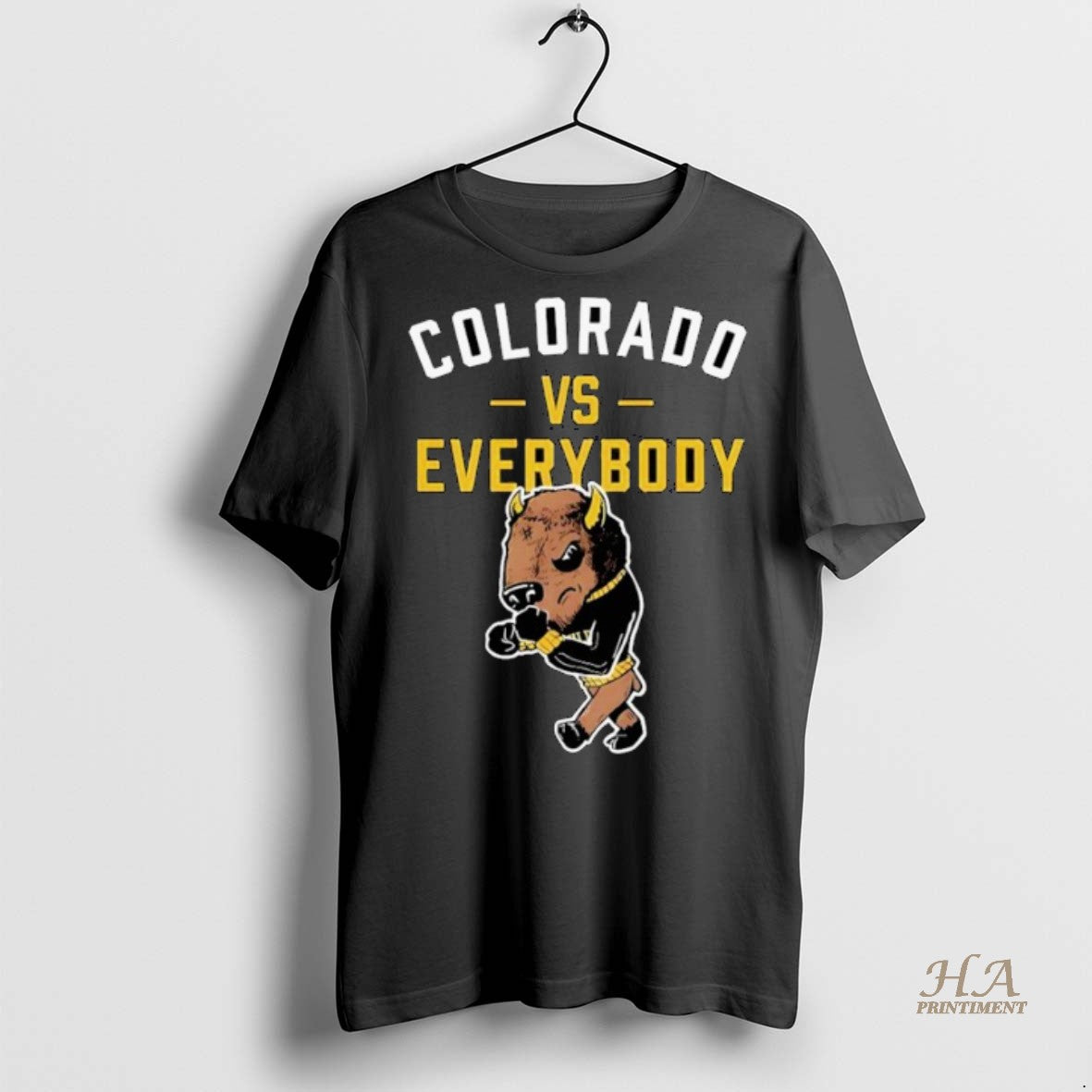 Official Colorado Buffaloes Colorado Vs Everybody Mascot Shirt