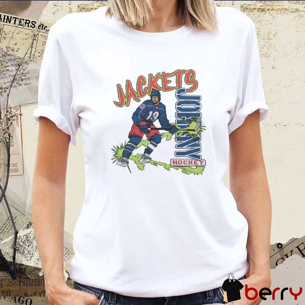Columbus Blue Jackets NHL Johnny Gaudreau Hockey t-shirt
