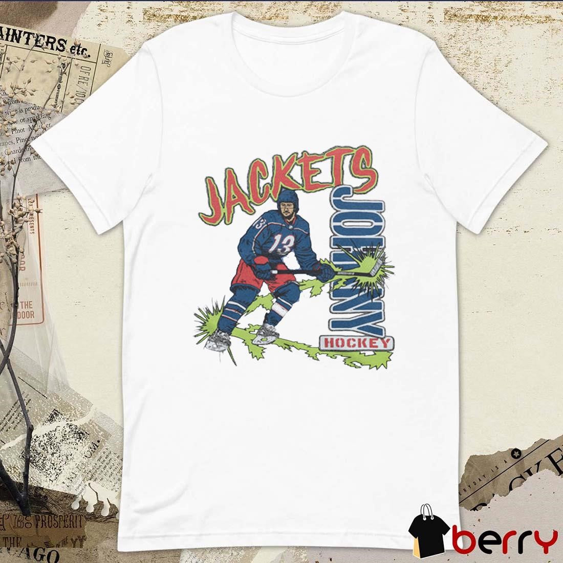 Columbus Blue Jackets NHL Johnny Gaudreau Hockey t-shirt