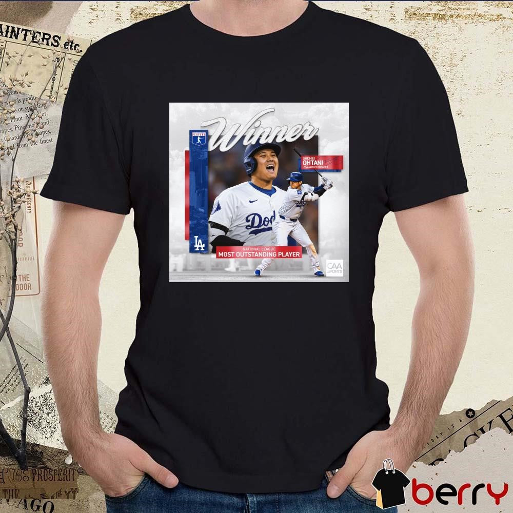 Congratulations to Shohei Ohtani on being selected as the 2024 Players Choice Awards NL Outstanding Player t-shirt