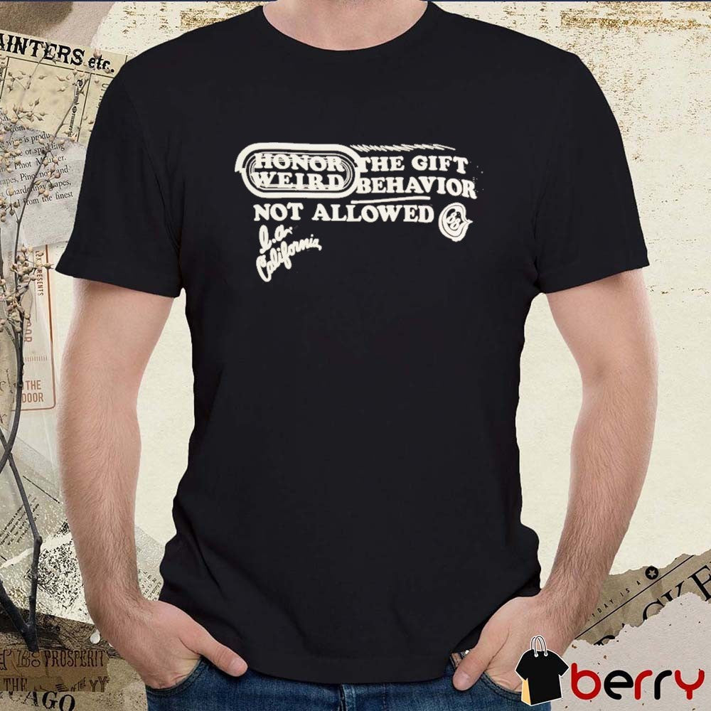 Cooper Flagg Honor Weird The Gift Behavior Not Allowed t-shirt