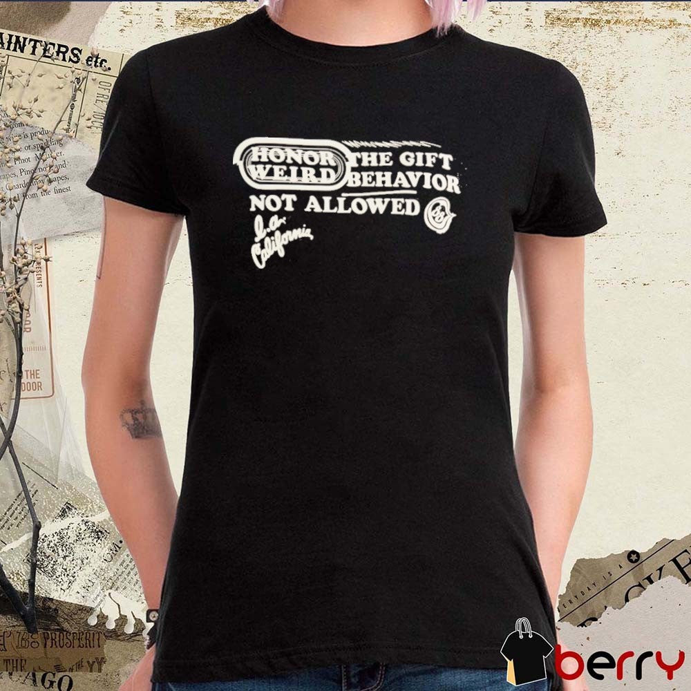 Cooper Flagg Honor Weird The Gift Behavior Not Allowed t-shirt